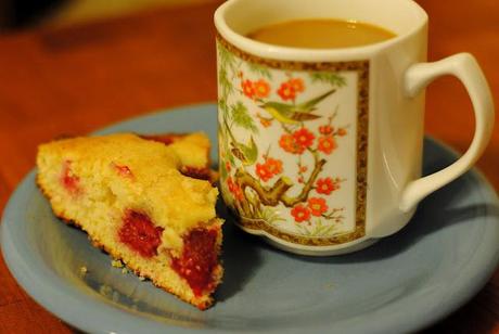 Sunday breakfast: Raspberry Buttermilk Cake