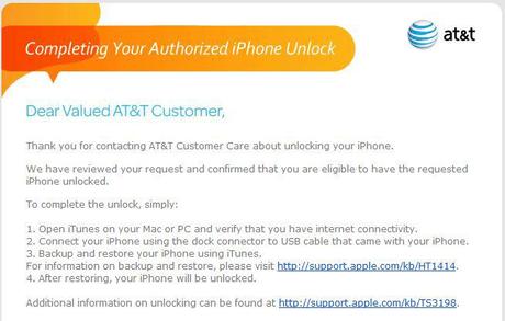 AT&T; Unlocked My iPhone 4S! [The Story]