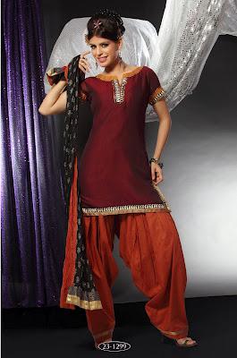 Patiala Salwar , Patiala Trouser ,Patiala Salwar Kameez , New Patiala Fashion 2012