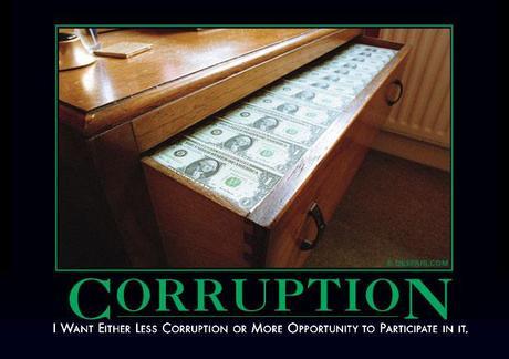Corruption Demotivator