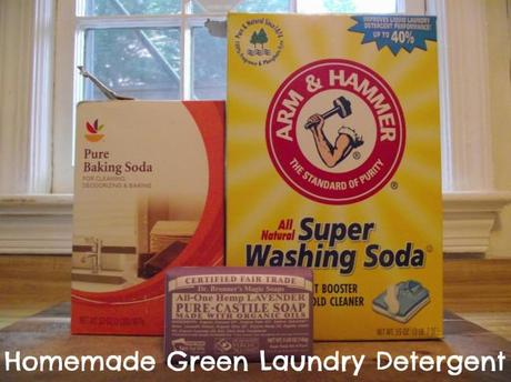 Greening Our Lives: Homemade Laundry Detergent