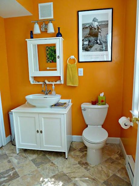 Inside our Home - Main Floor Half Bath Inside our Home - Main Floor Half Bath