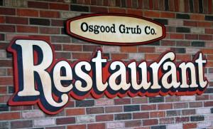 Osgood Grub Company Restaurant in Osgood, Indiana