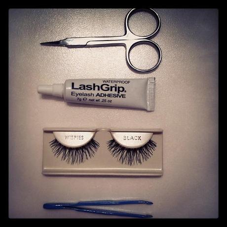 False Eyelash Tutorial Part I: Single Eyelash Strips