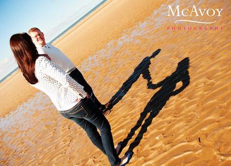 A Formby beach engagement shoot-love amongst the sand dunes