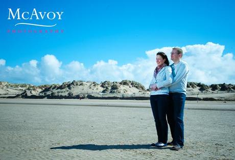 A Formby beach engagement shoot-love amongst the sand dunes