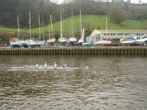 From Monmouth to Dartmouth – the rowers go on tour
