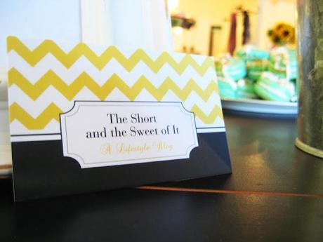 [Guest Post] The Short and the Sweet of It // Spring Soiree