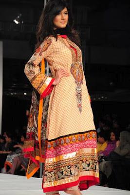 Lakhani Silk Mills at PFDC Sunsilk Fashion Week 2012 Day3