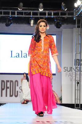 Lala Textiles at PFDC Sunsilk Fashion Week 2012, Day2