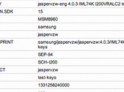 Samsung SCH-I200 Jasper Comes, Snapdragon Resolution 800x480