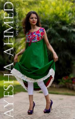 Ayesha Ahmed Spring Summer 2012 Complete Collection