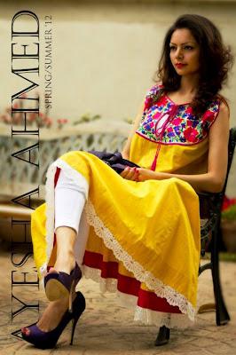 Ayesha Ahmed Spring Summer 2012 Complete Collection