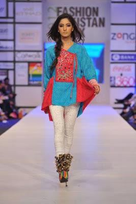 Warda Saleem Collection at Pakistan Fashion Week 2012