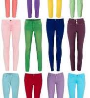 Colored jeans