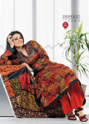 Latest Dawood Collection Lawn 2012 Volume-06