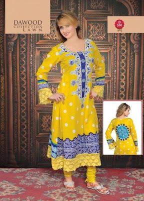 Latest Dawood Collection Lawn 2012 Volume-06