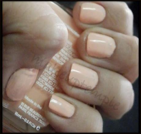 Product Reviews: Nail Polish ; Nail Polish Collections : American Apparel : American Apparel Summer Peach Nail Polish Review & Swatches