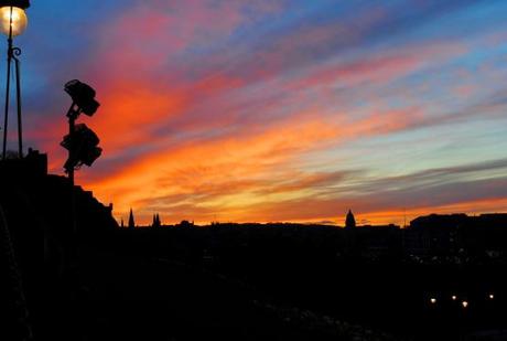 edinburgh-sunset