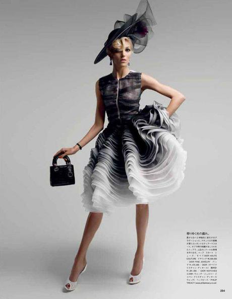 dior couture for vogue japan
