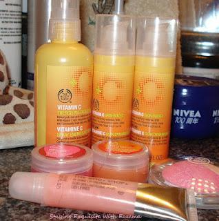 The Body Shop haul and makeover