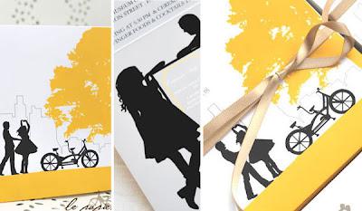 Wedding Stationery Trend: Silhouettes