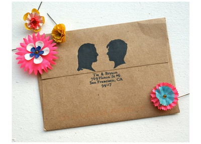 Wedding Stationery Trend: Silhouettes