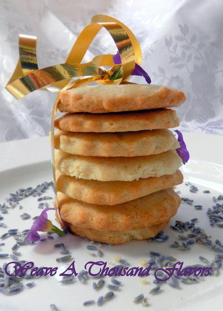 Lemon lavendar short breads - 01