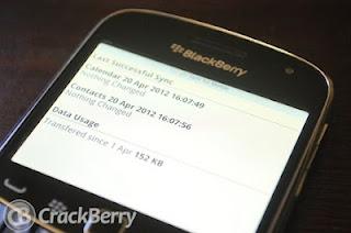 Support Google Sync for BlackBerry will Discontinued June 1