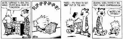 Daily Dose: Calvin & Hobbes Read... Kind of