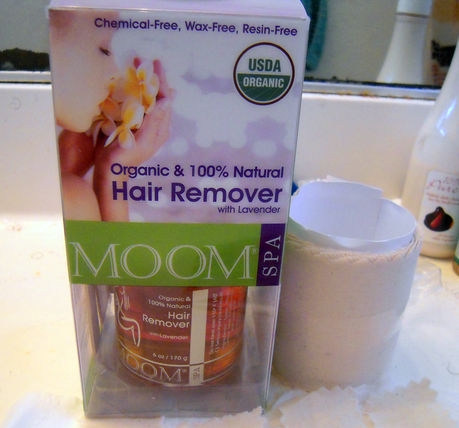 MOOM Organic Hair Remover with Lavender Review