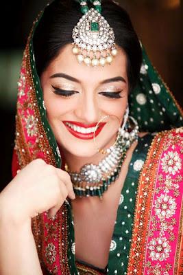 Sabs Salon Bridal Makeup for Mehndi, Barat & Valima Day