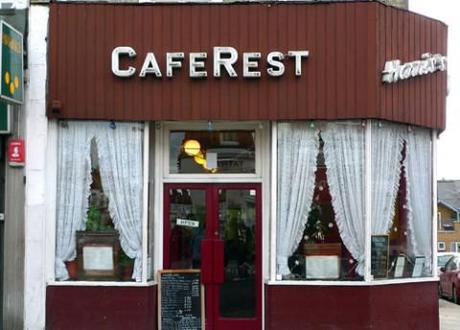 Cafe Rest, a proper old caff in the bush