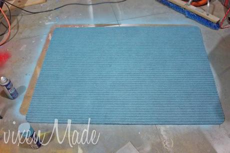 Painted Utility Rug