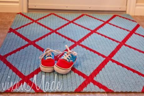 Painted Utility Rug