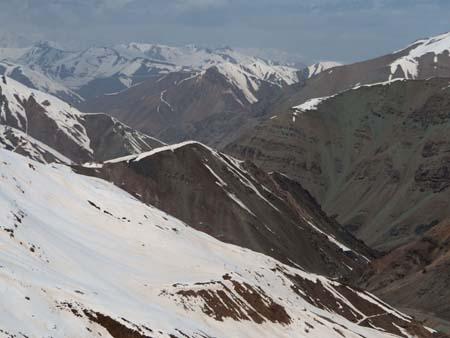 Alborz Mountains at Dizin ski resort