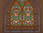 Stained-glass windows at Abbasian Historic House