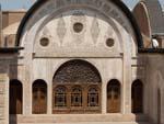 Main courtyard at Tabatabaei Historic House