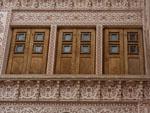 Wooden doors of Ameriha Historic House