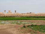 Inside the old city walls of Kashan