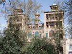 The Shams-ol-Emareh (Edifice of the Sun) found in Golestan Palace