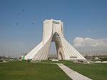 Azadi Tower in Azadi Square