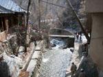 River flowing through the Alborz mountain range