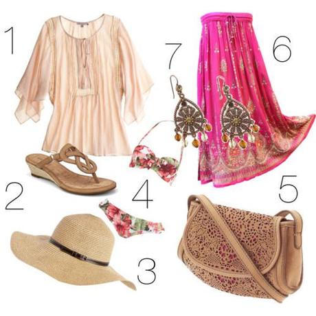 A Boho Summer: Personal Style Board - Paperblog