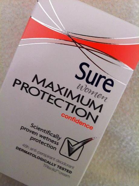 Sure Women Natural Protection Deodorant Review