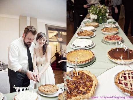 DIY Library Themed Wedding States Our Flavors