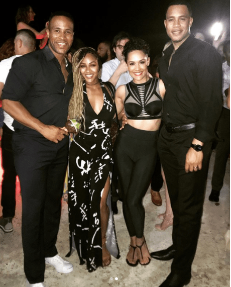 [Pics!]DeVon Franklin, Meagan Good, Trai & Grace Byers Vacation In Jamaica