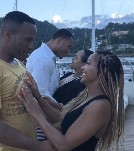 [Pics!]DeVon Franklin, Meagan Good, Trai & Grace Byers Vacation In Jamaica