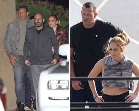 Jennifer Lopez & A Rod Brought In The New Year With Exercise & Fine Dining