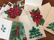 Christmas 2017 Water Colored Cards